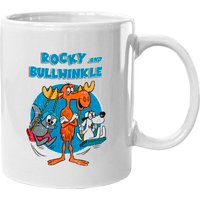 Vintage Rocky And Bullwinkle - Bullwinkle - Mugs — Mugs & Tumblers