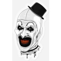 Gift For Men Art The Clown Awesome For Movie Stickers — Autocollants et stickers