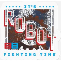 Battlebots It S Robot Fighting Time Turning Gears Stickers