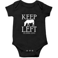 Keep Left St. John Usvi, Donkey Onesies — Baby Onesies