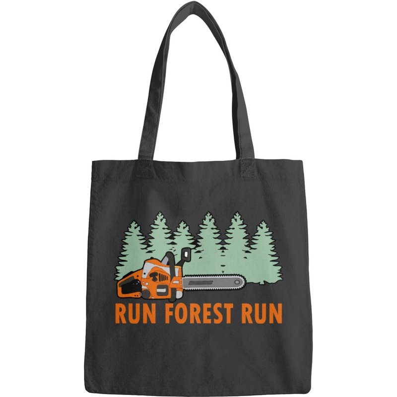 Chainsaw Run Forest Run Funny Lumberjack Stihl S Bags — Sacs fourre-tout