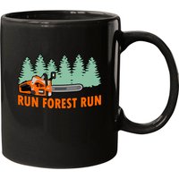 Chainsaw Run Forest Run Funny Lumberjack Stihl S Mugs — Tasses et gobelets