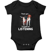 Treeing Walker Coonhound I Hear You Not Listening Onesies — Bodys bébé