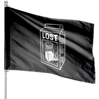Jimmy Buffett Margaritaville Inspired "lost: Shaker Of Salt" Original Take It Keysy House Flags — Decorative Flags