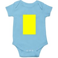 Plain Solid Neon Yellow Color Fluorescent Colors - Neon Yellow - Onesies