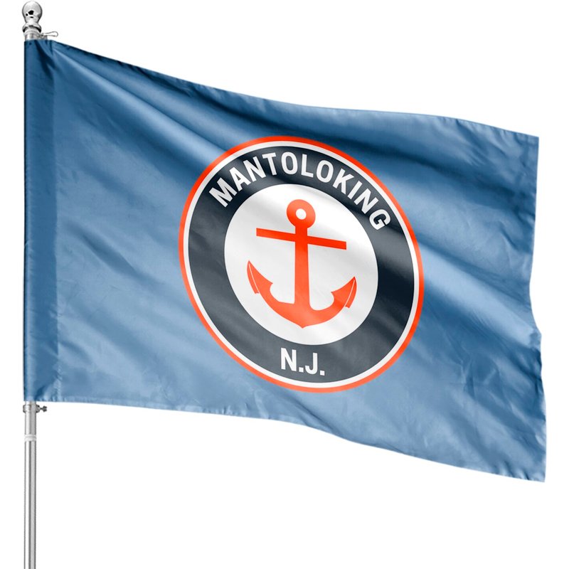 Vintage Mantoloking New Jersey - Mantoloking New Jersey - House Flags — Drapeaux décoratifs