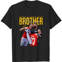 Jason Kelce Travis Kelce Brothers Shirt — T-shirts pour hommes