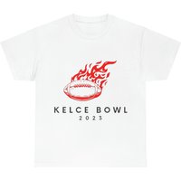 Kelce Bowl Chiefs Eagles Unisex Heavy Tee — T-shirts pour hommes