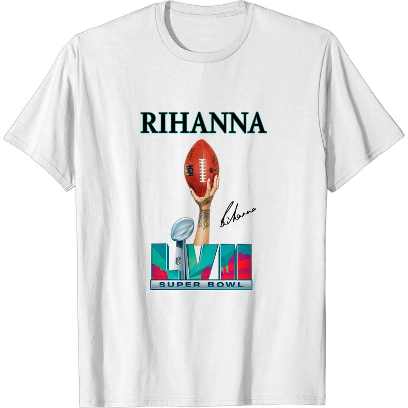 Rihanna Halftime Shirt, Rihanna 2023 Shirt, Badgalriri Concert — T-shirts pour hommes