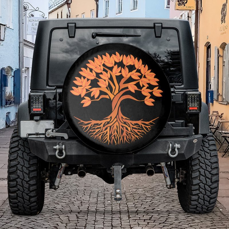 Tree Of Life Tire Cover For Jeep Spare Tire Cover — Accessoires pour camions