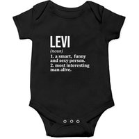 Levi Name - Levi Name - Onesies — Bodys bébé