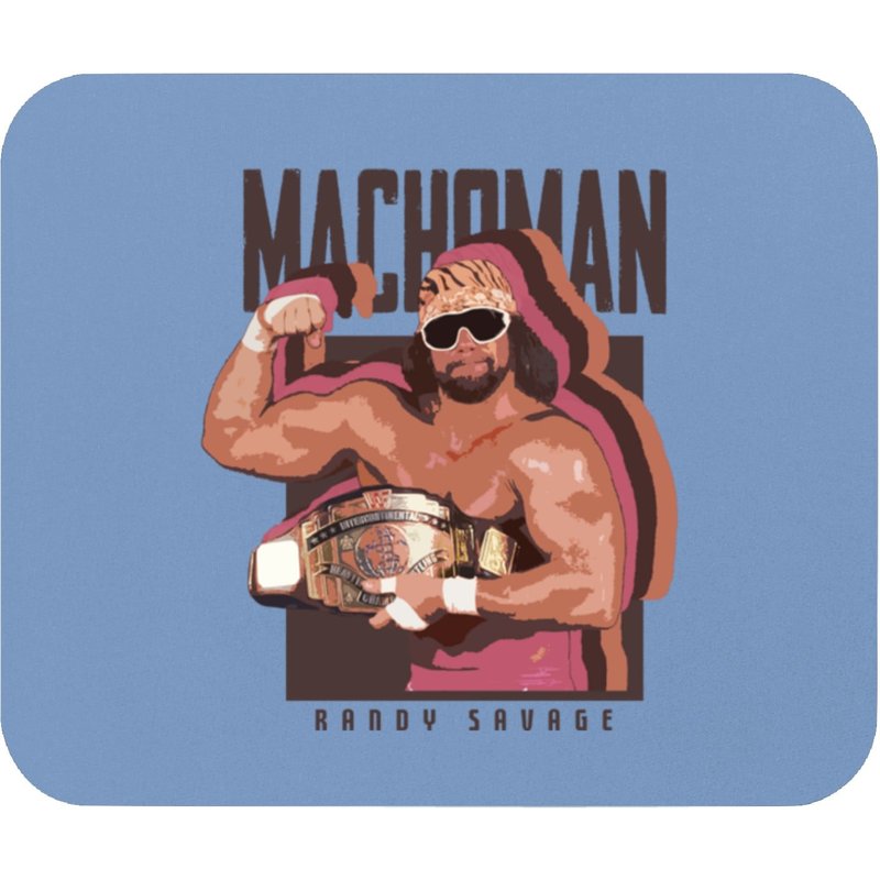 Randy Savage - Macho Man - Macho Man - Mouse Pads — Tapis de souris et sous-mains