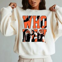 Joe Burrow And Jamarr Chase Who Dey Sweatshirt — Sweats à capuche pour hommes