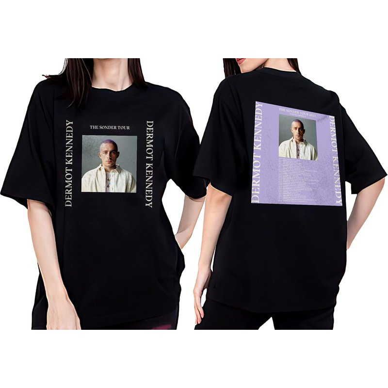 The Sonder Tour 2023 Dermot Kennedy Double Sided Shirt — Mens T Shirts