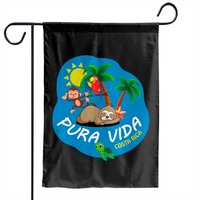 Pura Vida Costa Rica - Pura Vida - Garden Flags — Drapeaux décoratifs