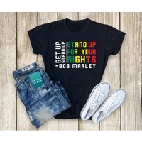 Get Up Stand Up T-shirt, Bob Marley T-shirt