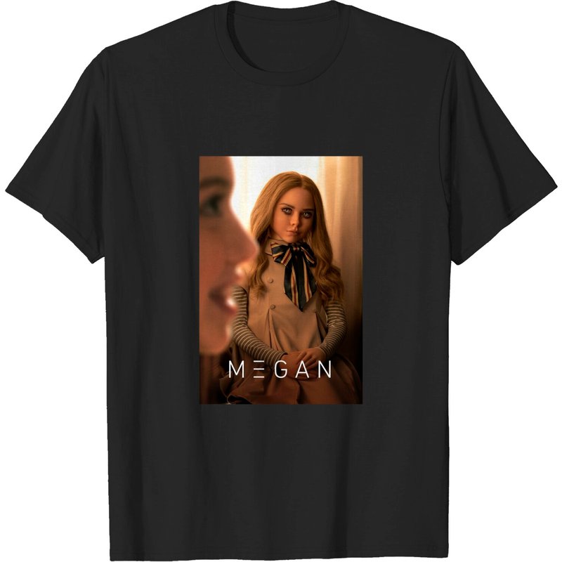 M3gan Shirt Megan (2023) Classic Horror Movie Poster Shirt Sweatshirt Hoodie — T-shirts pour hommes