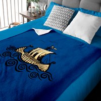 Viking Ship - Nordic - Baby Blankets — Couvertures pour bébé