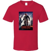 Dredd Movie Tee Cool Action Sci Fi Movies Fan T Shirt — T-shirts pour hommes