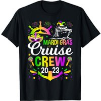 Mardi Gras Cruise Crew 2023 Cruising Funny Festival Party T-shirt