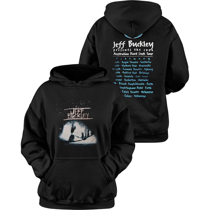 Vintage 1996 Jeff Buckley Hard Luck Tour Hoodie