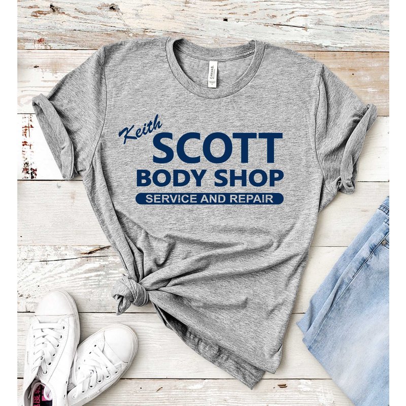 Keith Scott Body Shop Shirt — T-shirts pour hommes