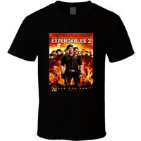 The Expendables 2 Tee Cool Action Movie T Shirt