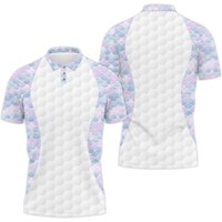 Women Mermaid Golf Polo Shirt, Mermaid Lover Shirt, Golfer Shirt, Cute Golf Shirt
