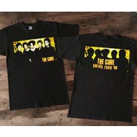 The Cure 1996 Swing Tour T-shirt, 90s The Cure Rock Band Tour Shirt — T-shirts pour hommes