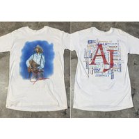 Alan Jackson 1996 Concert Music T-shirt, 90s Alan Jackson T-shirt — T-shirts pour hommes