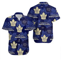 Amazing Toronto Maple Leaf Navy Hawaiian Shirt
