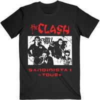 The Clash Adult T-shirt - Sandinista Tour - Official Licensed — T-shirts pour hommes