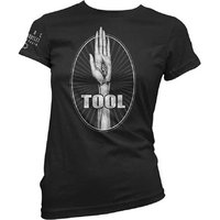 Tool Band Eye In Hand Women's Black T-shirt