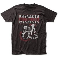 Social Distortion Ball And Chain Tour 1990 T-shirt