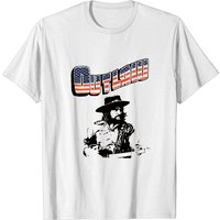 Waylon Jennings Outlaw White T-shirt