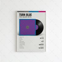 The Black Keys Turn Blue Album Cover Poster — Posters & Prints