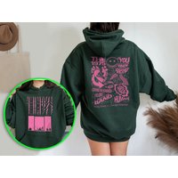 Vintage The 1975 Printed 2 Slides Pinky Unisex Hoodie, The 1975 Sweatshirt