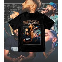 Nipsey Hussle Shirt Rapper, 90s Vintage, Bootleg Tee Shirt