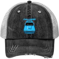 Challenger - B5 Blue - Challenger - Print Trucker Hats — Casquette de baseball