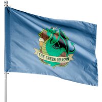 The Green Dragon Pub - Cheers - House Flags — Drapeaux décoratifs