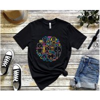 Bt21 Characters Shirt, Bt21 Doodles Outline Shirt