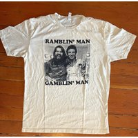 Bruce Springsteen And Bob Seger Ramblin' Man Gamblin' T-shirt — T-shirts pour hommes