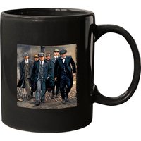 Thomas Shelby Walking With The Peaky Blinders, Well Dressed As Abstract Comic Art (vers. 1) - Thomas Shelby - Mugs