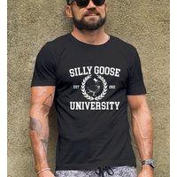 Silly Goose University Crewneck Sweatshirt, Unisex Silly Goose University Shirt