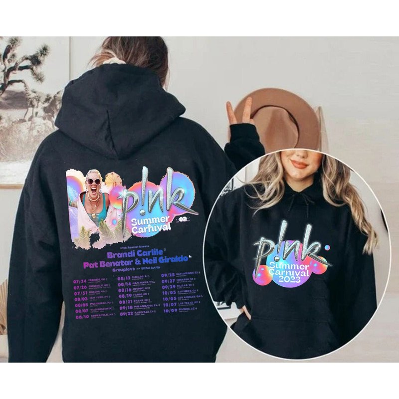 P!nk Summer Carnival Tour 2023 Hoodie, Summer Carnival Tour Hoodie