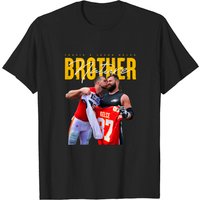 Jason Kelce Vs Travis Kelce First Brothers Shirt