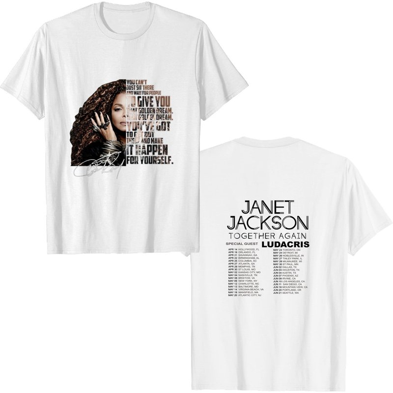 Janet Jackson Tour 2023 Shirt