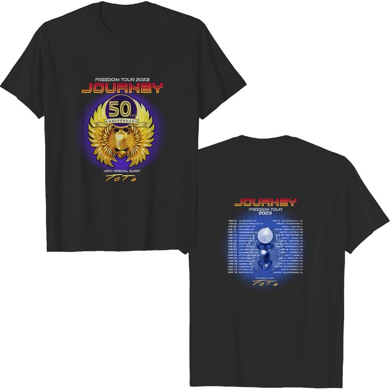Journey Freedom Tour 2023 Shirt Journey Freedom Tour 2023 Concert — T-shirts pour hommes