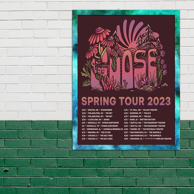 Goose Spring Tour 2023 Poster — Posters & Prints