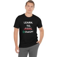 Learn To Chatgpt - Tshirt, Shirt, T-shirt — T-shirts pour hommes